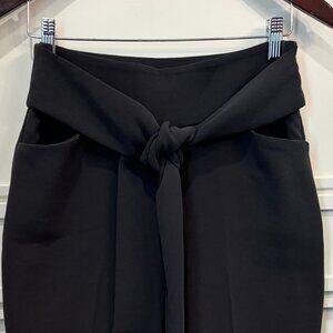 Aritzia Wilfred Geneva Crepe Pants Tie Waist